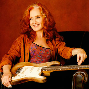 Vurig optreden van Bonnie Raitt